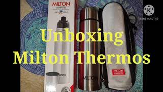 Unboxing Milton Thermosteel | Milton Thermos Price & Review