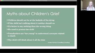 Celebrity Support for Caregivers of Bereaved Children Module 2 Profile