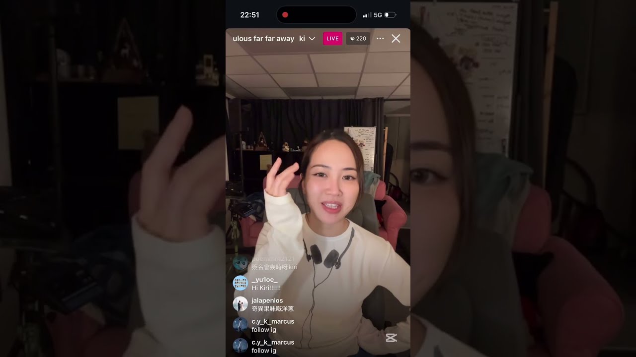 Kiri T 新專輯《a kiridiculous distance》IG Live with Comments 19/11/2025 天星小輪聆聽會｜《倒後走不需要什麼理由》Demo｜英文EP劇透