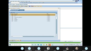 SAP ABAP - select.. endselect for one table using variable creation.