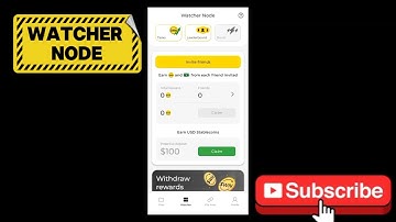 How to mine cryptocurrency on mobile phone | Denet watcher node WN token mining guide