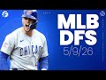 MLB DFS Picks & Strategy for DraftKings & FanDuel (5/9/26)