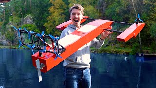 10 Drone Motors on 3D Printed Boat