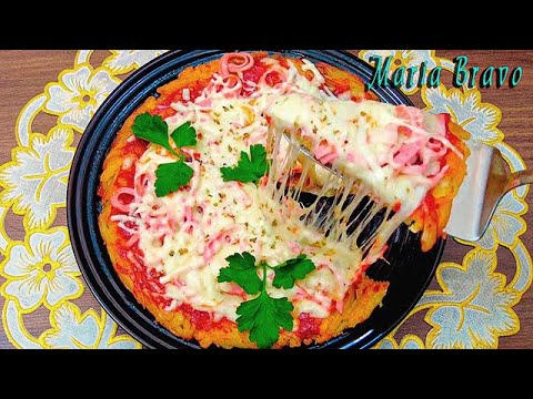 Video: Pizza yang sangat baik dalam kuali dalam 10 minit