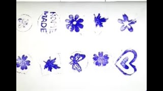 DIY | Making stamps by using bottle cap.