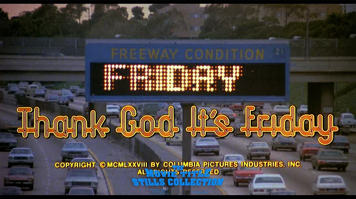 Thank God It's Friday (1978) title sequence