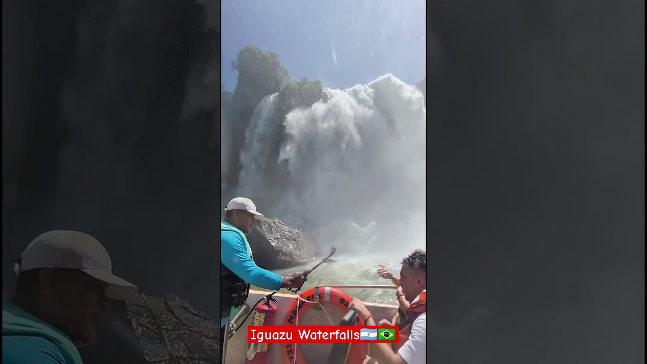Водопады Игуасу 🔥 🇧🇷 🇦🇷 #бразилия #аргентина #iguazuwaterfalls #водопад #водопады