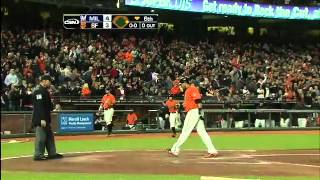 2012/05/04 Posey's RBI single