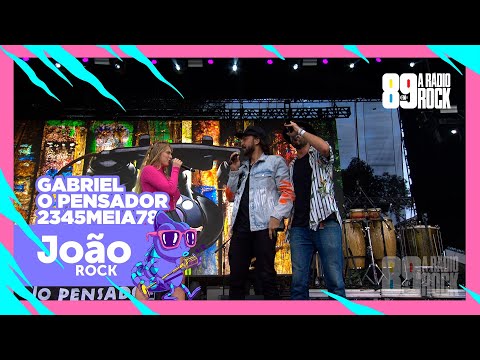 Gabriel, o Pensador - 2345MEIA78 - João Rock 2022