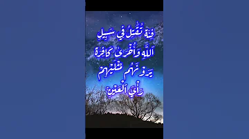 وعد الله تعالى بنصر المؤمنين نور القرأن سيف القرآن الكريم روائع القرأن سيف 
