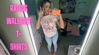 rating Walmart t shirts !!!