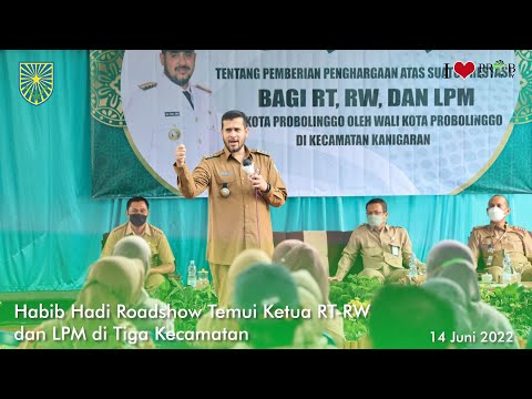 Habib Hadi Roadshow Temui Ketua RT RW dan LPM di Tiga Kecamatan