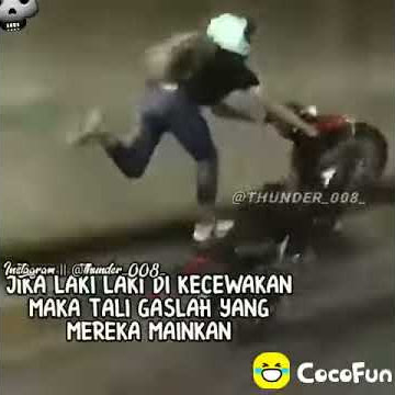 Lelaki kecewa tali gas yg akan bertindak