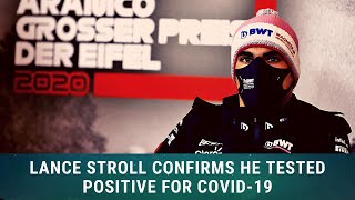 Lance Stroll confirms he tested positive for COVID-19 - F1 News 22 10 20