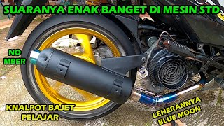 Nyobain Pasang Knalpot Tsukigi Di Motor Beat Std Kirian Goib - Candu Suaranya