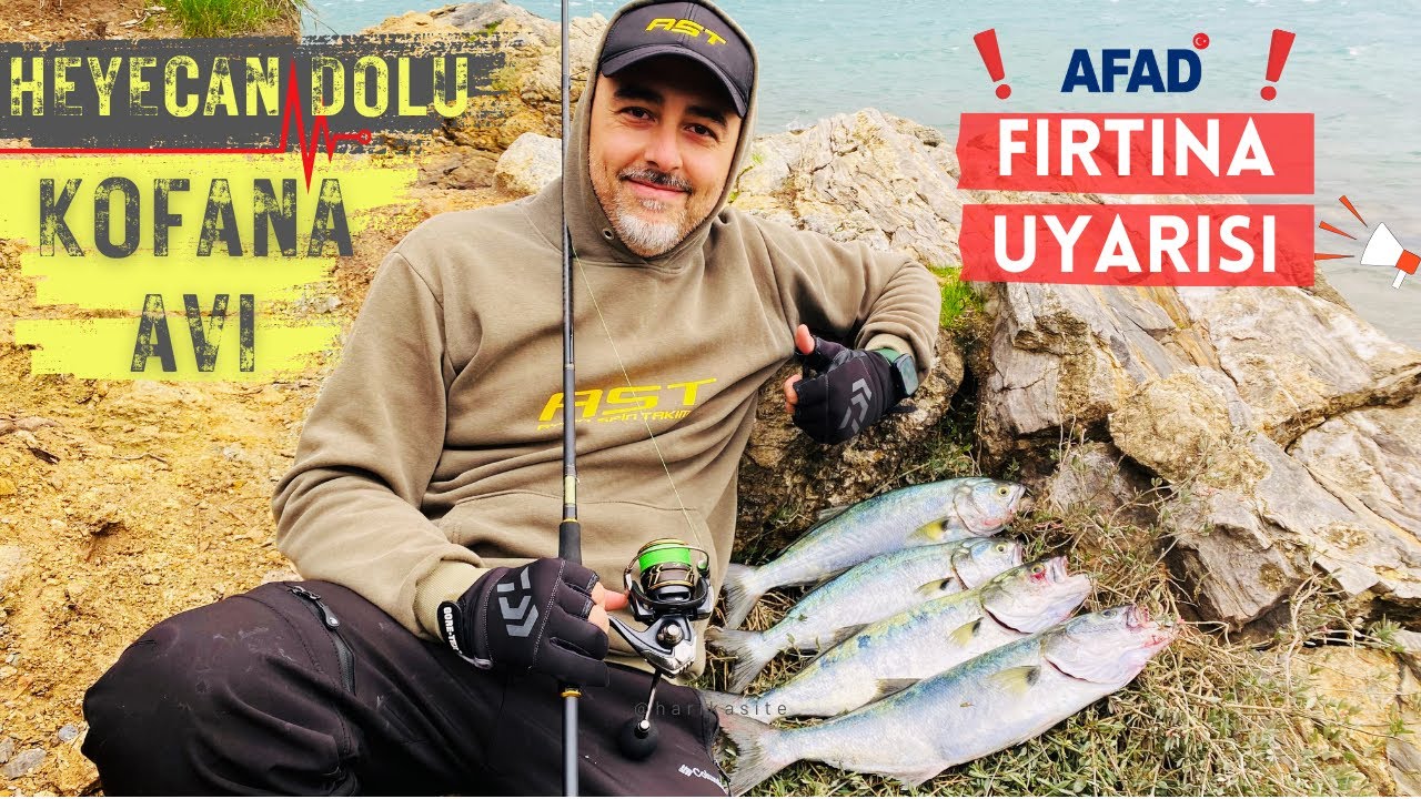 FIRTINADA KOFANA AVI !.. Kıyı Balık Avı - At Çek Spin Lrf Lüfer Avı - Lüfer ve Levrek Avı Sahteleri
