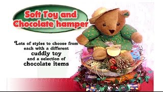 Chocolate & Soft Toy Hamper. Christmas Gifts. Quality Wicker Basket screenshot 5