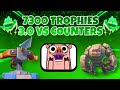 😱DESTROYING GOLEM PLAYERS IN TOP LADDER WITH 3.0 XBOW 
(7300 TROPHIES)