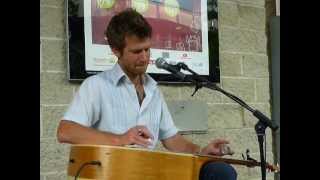 BLUES: Owen Campbell 2 - MONEY - on Slide Guitar, Woden Plaza, Canberra ACT Australia chords