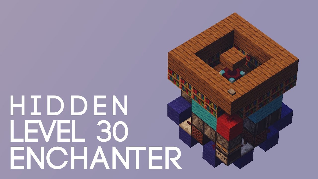 Wash windows Artist Abandoned Hidden Level 30 Enchanting Table | Minecraft Java Edition Quick Tutorial -  YouTube
