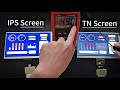 A video clearly explains the differences between TN and IPS screens.#hmi #chinafactory #display