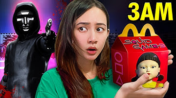 DO NOT ORDER SQUID GAME HAPPY MEAL AT 3AM!!