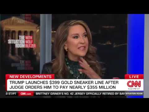 CNN expert on Donald Trump gold sneakers (2/19/2024)