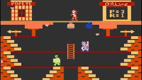 Retroplay: Popeye 1983 - (Atari 5200)