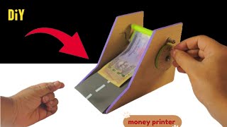 How To Make Money Printer From Cardboard || Amazing Cardboard Project