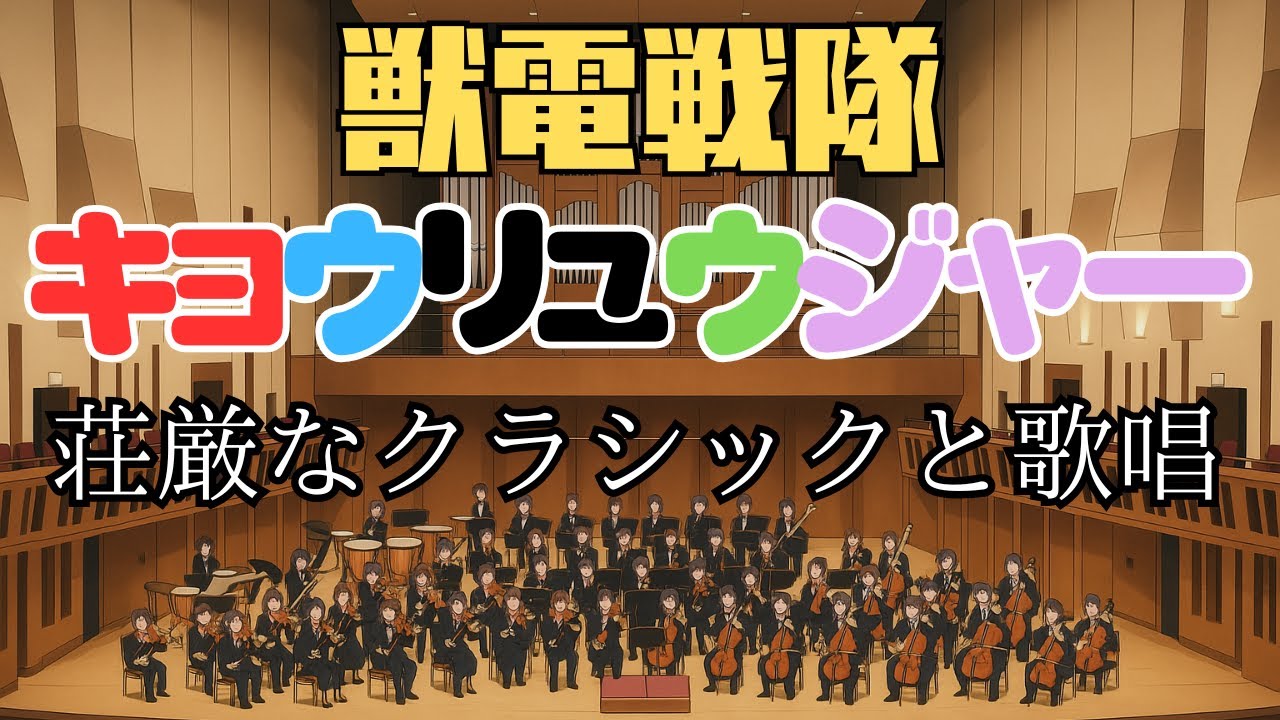 獣電戦隊キョウリュウジャー/クラシックオーケストラ版｜Zyuden Sentai Kyouryuuger in Orchestra and Choir