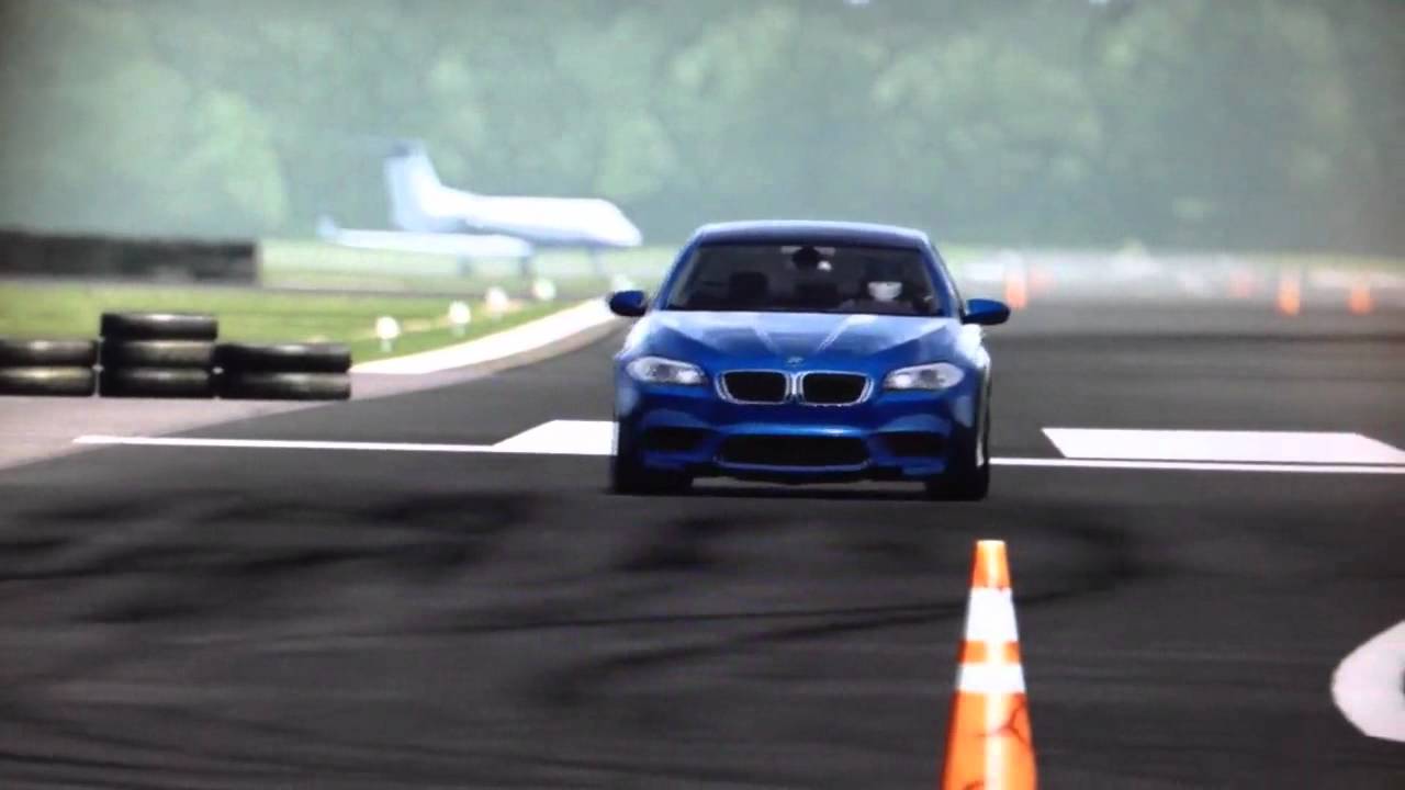 Forza 4 Top Gear BMW M5 F10 Lap Time YouTube