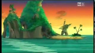 Video thumbnail of "Jake e i pirati dell'isola che non c'è - forza ciurma si va canzone"