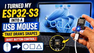 ESP32-S3 as a USB Mouse — Control It with the BOOT Button | MUFA TECH SOLUTIONS