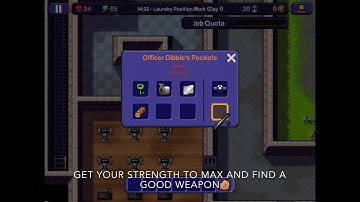 How To Escape The First Prison In 1 Day|The Escapists IOS