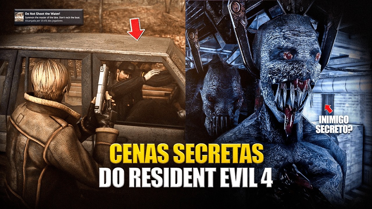 TODAS AS CENAS SECRETAS DE RESIDENT EVIL 4