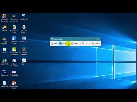 Cách chụp màn hình máy tính bằng Snipping Tool