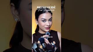 Beginner level brush guide🤍 #makeup #makeuptutorial #makeupartist #beauty