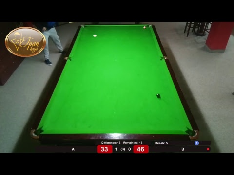 Gran Klub - Snooker Table 2 - Live Streaming by SnookerON.com billiards table size