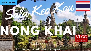Sala Keo Kou à Nong Khai Thailande, C'est ENORME pour cette Part 1