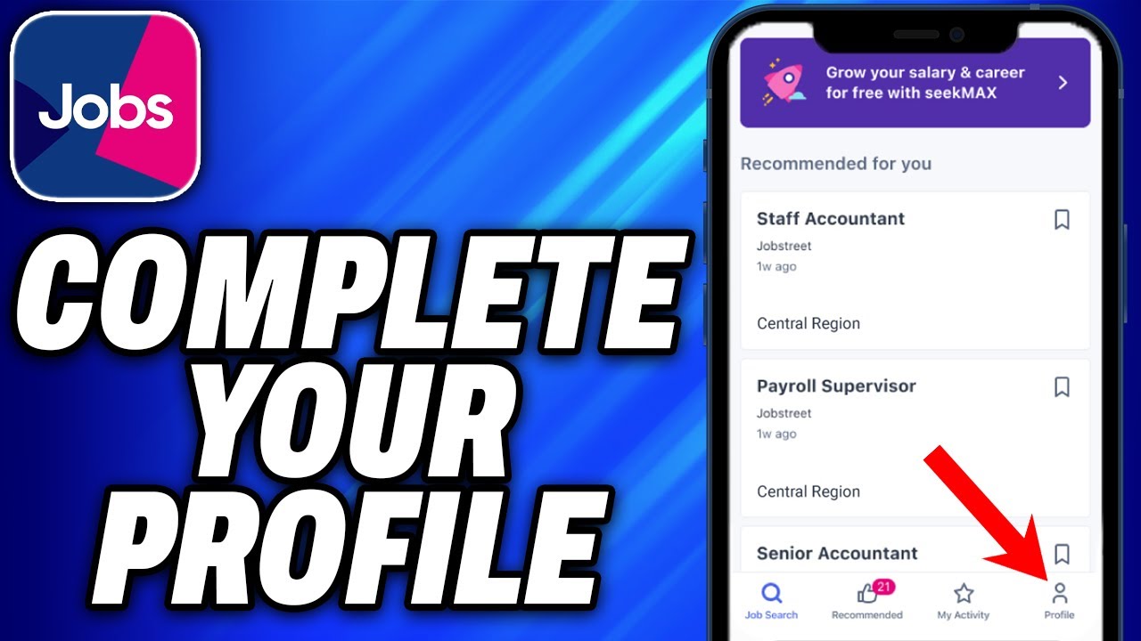How To Complete Your Profile on JobStreet (2025) - Easy Fix - YouTube