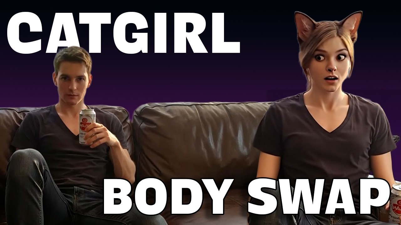 Его бывшая девушка превратила его в кошкодевочку! | MTF | Обмен телами 🐈🐱