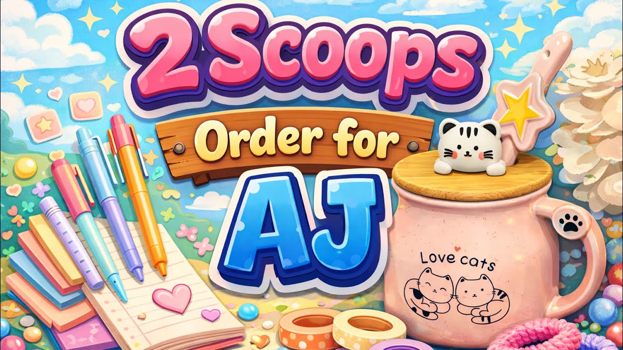 FIRST SCOOPS DROP |  Stationery Mystery Box Reveal!