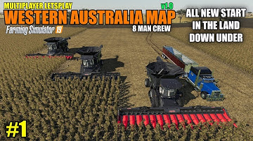 FS19 - Western Australia Map v1.0 Multiplayer Letsplay Part 1
