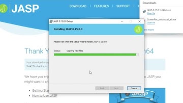 DOWNLOAD JASP SOFTWARE EASY