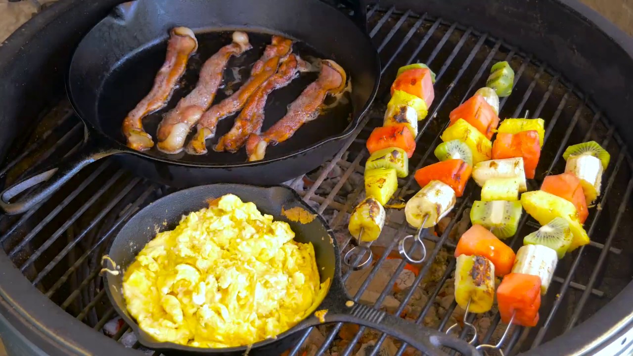 Breakfast on the Grill YouTube
