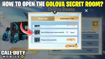 How to Open the Golova Secret Room in KRAI Map COD Mobile | Chasing Dreams Event CODM