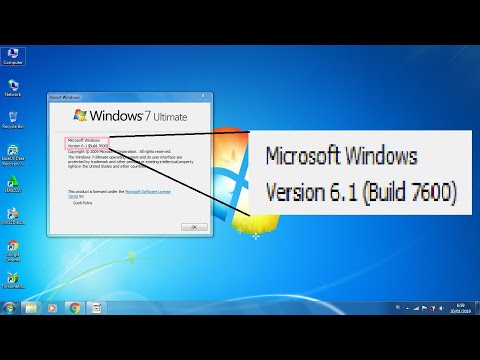 Cara Melihat Versi dan Build Windows