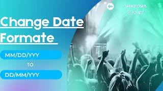 How to Change Date Format in Windows 11 - dd-mm-yyyy format