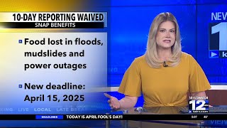 New deadline for SNAP benefit replacements