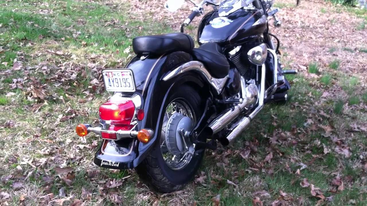 2004 suzuki volusia with cobra exhaust. YouTube